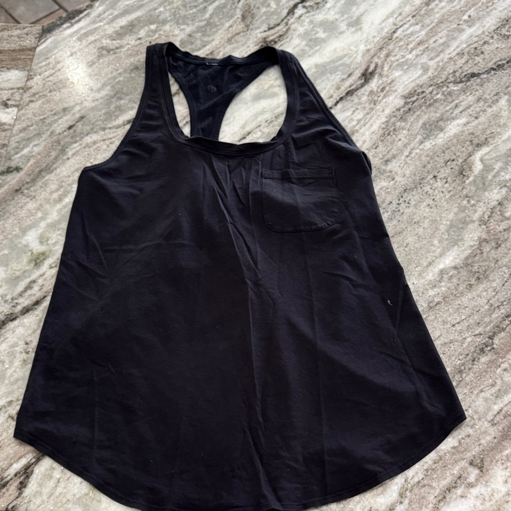 Black Sleeveless Women's Top